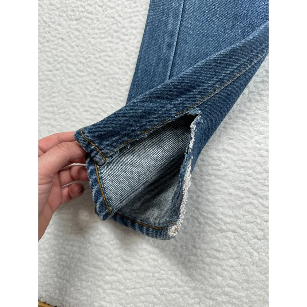+ Vintage Levi's Orange Tab Jeans Mens 31x32 Fits 30x32.5 Ripped Straight Fit